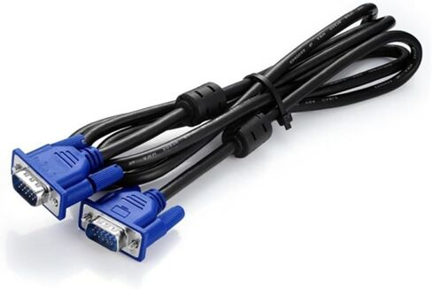 VGA Cable VGA Male to Male Extension Cable for PC Monitors ProjectorHigh Resolution Video Cable Computer Monitors Cable in Saudi Arabia