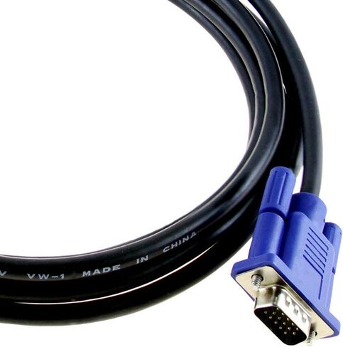 VGA Cable VGA Male to Male Extension Cable for PC Monitors ProjectorHigh Resolution Video Cable Computer Monitors Cable in Saudi Arabia