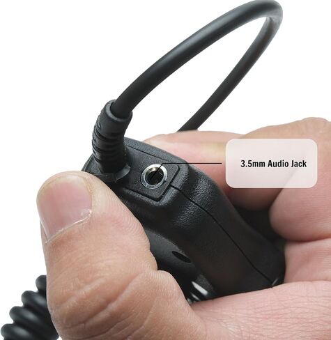 Speaker MIC Microphone Compatible with Yaesu VX-6R VX-7R VX-6E in Kuwait