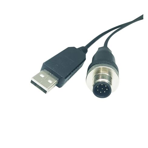HFHYDZSW F/;TD/;1 FT232RL CHIP USB to M12 8PIN RS232 Converter Serial Communication Cable Fit Compatible METTLER Toledo ICS Series BALANCES to PC Host(1.8m) in Saudi Arabia