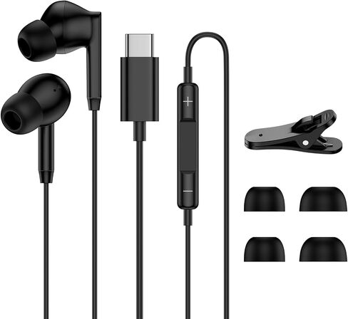 USB C Headphones Samsung Wired for Galaxy S25 Ultra FE S25+ A17 A07 A26 A27 in Saudi Arabia