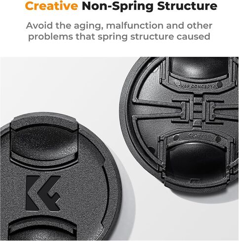 K&F CONCEPT 95mm 4-in-1 Center Pinch Lens Cap Cover + True Color Variable Fader ND2-32 ND Filter and CPL Circular Polarizing Lens Filter in 1 in Saudi Arabia