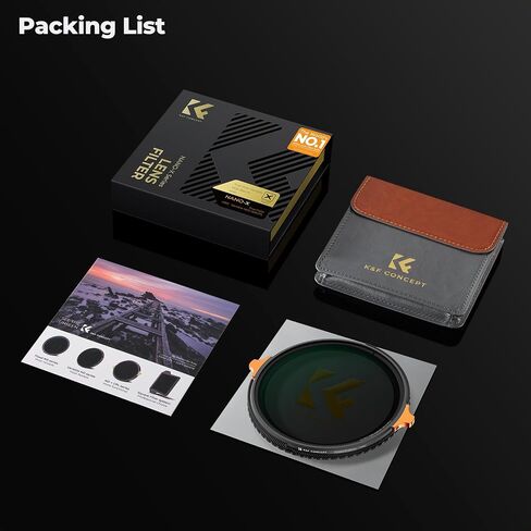 K&F CONCEPT 95mm 4-in-1 Center Pinch Lens Cap Cover + True Color Variable Fader ND2-32 ND Filter and CPL Circular Polarizing Lens Filter in 1 in Saudi Arabia