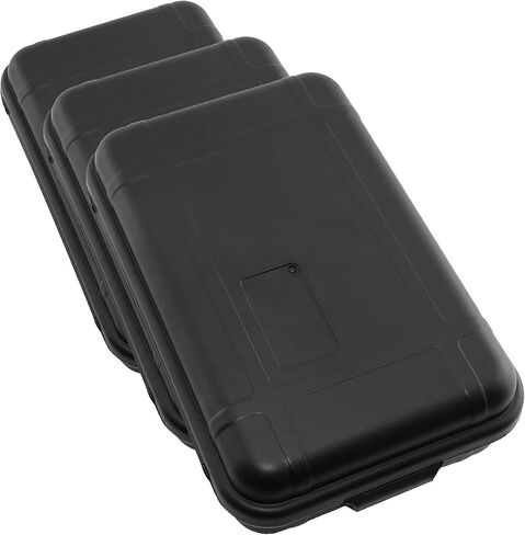 DGZZI Outdoor Waterproof Airtight Shockproof Plastic Survival Container Carry Box with 2 U-Shape Buckle Storage Case in Kuwait
