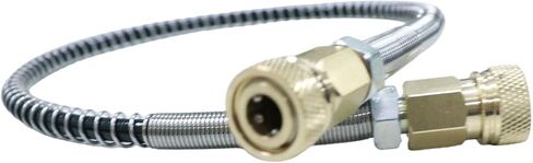20in Paintball Airsoft PCP Fill Hose,Paintball Filling Equipment Whip Hose with Double 8mm Male Connector in Saudi Arabia