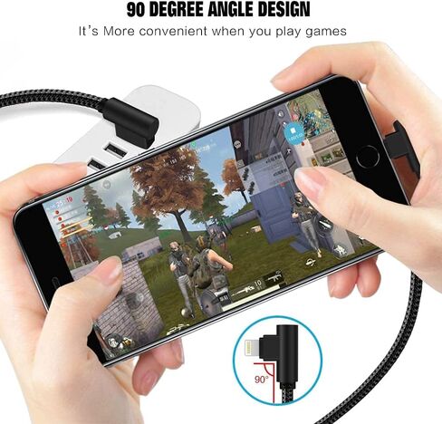 iPhone Cable 5 Pack(3/3/6/6/10FT) MFI Certified Lightning Cable in Kuwait