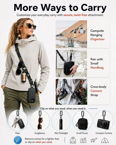 Chickwin Heavy-Duty Adjustable Phone Lanyard Crossbody Strap, Camouflage in Saudi Arabia