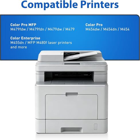 414A Toner Cartridges 4 Pack 414A Toner with Chip Compatible in Saudi Arabia