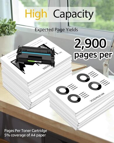 Compatible 148A Black Toner Cartridge for HP Laser Jet 4001n 4101fdw in Saudi Arabia