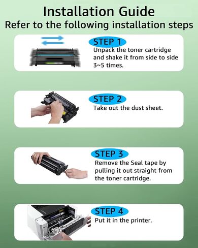 Compatible 148A Black Toner Cartridge for HP Laser Jet 4001n 4101fdw in Saudi Arabia