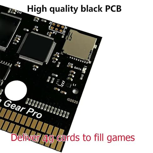 LICAEVEY 600 in 1 Flash Memory Card 4GB Built in Game Cartridge for GG Game Gear Console Support for SMS SG Systems Save Data Storage Gold Plated Contacts in Saudi Arabia