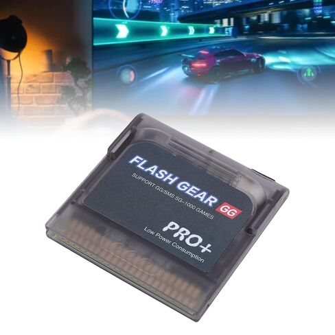 LICAEVEY 600 in 1 Flash Memory Card 4GB Built in Game Cartridge for GG Game Gear Console Support for SMS SG Systems Save Data Storage Gold Plated Contacts in Saudi Arabia