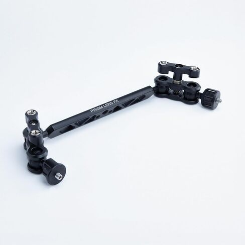 Prism Lens FX Pro Articulating Arm | 12" | Double Ball Joint Mounting System | Hard Anodized 6061-T6 Aluminum | Customizable Rig Arm for Monitors, Handheld FX Filters & Accessories in Saudi Arabia