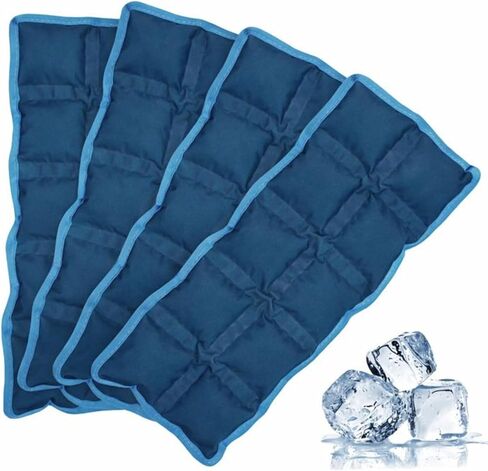 Flexible Ice Packs for Lunch Boxes, 4 Pack, 10"x4"x0.7" in Kuwait