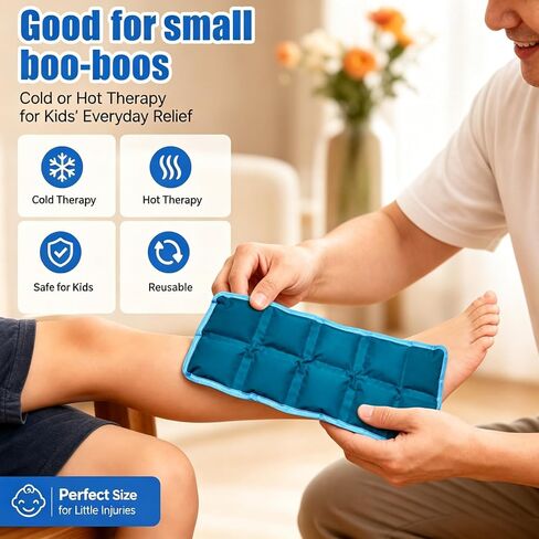 Flexible Ice Packs for Lunch Boxes, 4 Pack, 10"x4"x0.7" in Kuwait