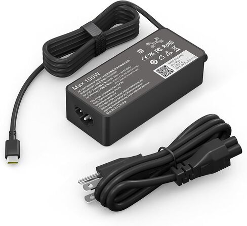 100W USB C Laptop Charger,Compatible with Mac Book Pro/Air 16, 15, 14,13,M1 M2 M3 M4 M5,Inch 2026 2025 2024 2023,for HP, Dell Type-C Fast Charging AC Adapter in Saudi Arabia