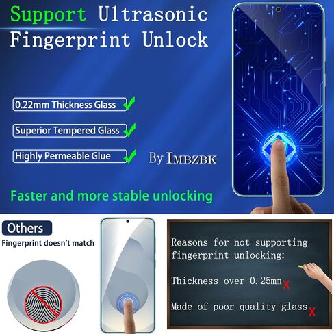 IMBZBK Privacy Screen Protector for Samsung Galaxy S25 Plus, 3+3 Pack in Kuwait