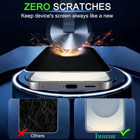 IMBZBK Privacy Screen Protector for Samsung Galaxy S25 Plus, 3+3 Pack in Kuwait
