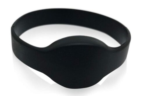 2 AuthorizID Black Wristbands for Kantech Systems Compatible with IoProx XSF/26 bit Readers in Kuwait