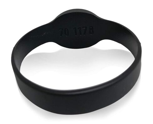 2 AuthorizID Black Wristbands for Kantech Systems Compatible with IoProx XSF/26 bit Readers in Kuwait