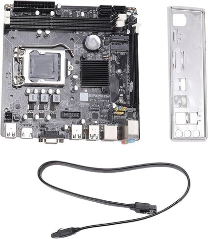 H81 LGA 1150 Gaming Motherboard, Mini ITX Support Core i3 i5 i7 E3 V3, DDR3, M.2 NVMe Slot, SATA 6Gb / s, PCI Express x16, VGA HDMI in Kuwait