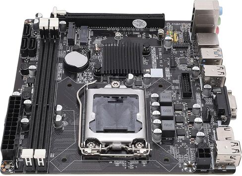 H81 LGA 1150 Gaming Motherboard, Mini ITX Support Core i3 i5 i7 E3 V3, DDR3, M.2 NVMe Slot, SATA 6Gb / s, PCI Express x16, VGA HDMI in Kuwait