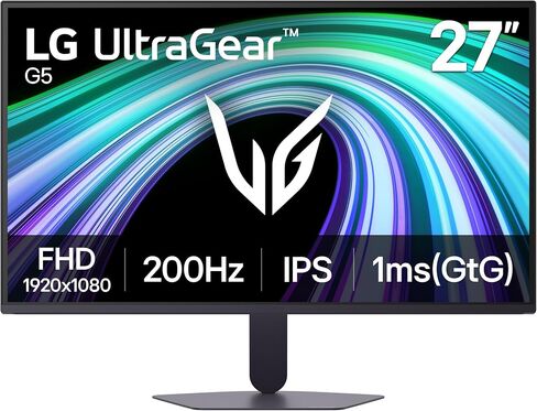 LG 27G523B-B 27-inch Ultragear IPS 1080p 200Hz 1ms G-Sync Gaming Monitor in Kuwait
