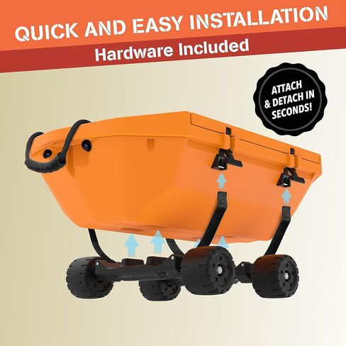 CUDDY Crawler Wheel Conversion Set - Cooler Wheel Kit for CUDDY Coolers in Kuwait