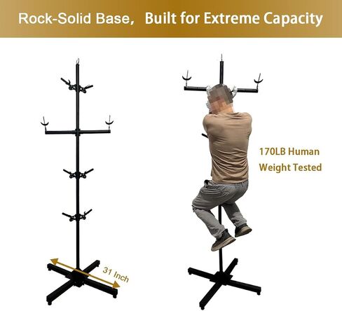 200LB Heavy-Duty Skull Hooker Trophy Tree with 2 Locking Mechanisms in Kuwait