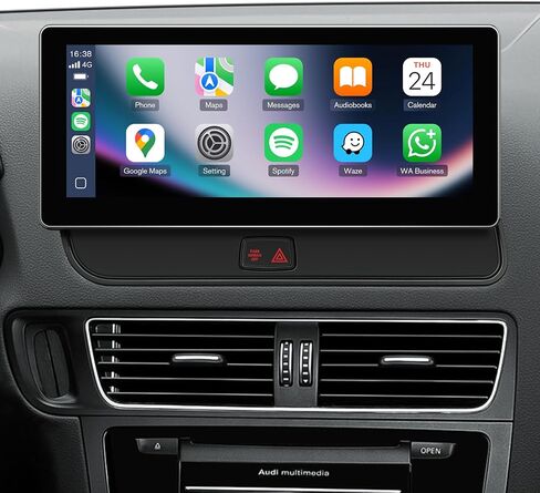 10.25" CarPlay Radio for Audi Q5 SQ5 (09-17) 3G MMI Multimedia in Kuwait
