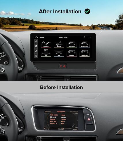 10.25" CarPlay Radio for Audi Q5 SQ5 (09-17) 3G MMI Multimedia in Kuwait