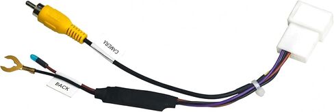 Backup Camera RCA Video Cable 16 Pin to RCA Plug Adapter Connector Car Reverse Rear View Camera Video Cable for Hyundai Elantra Sonata Accent Tucson Genesis KIA Car Stereo Radio Head Unit in Saudi Arabia