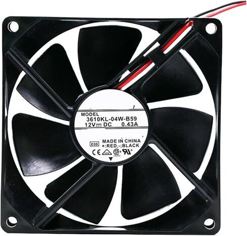 9CM 3610KL-04W-B59/B50 0.43A 12V Two-Wire Cooling Fan in Saudi Arabia