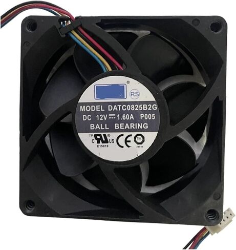 DATC0825B2G 8cm 8025 12V 1.60A 8500RPM Cooling Fan in Saudi Arabia