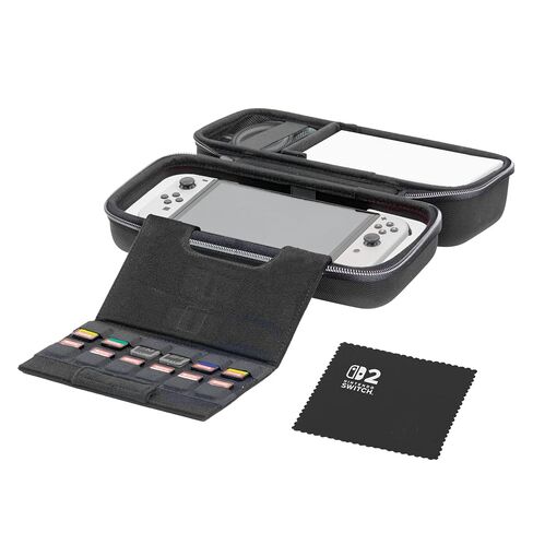 R.D.S. INDUSTRIES, INC. - Game Traveler Deluxe Travel Case for Nintendo Switch, Nintendo Switch 2, OLED, Black (MC40) in Kuwait