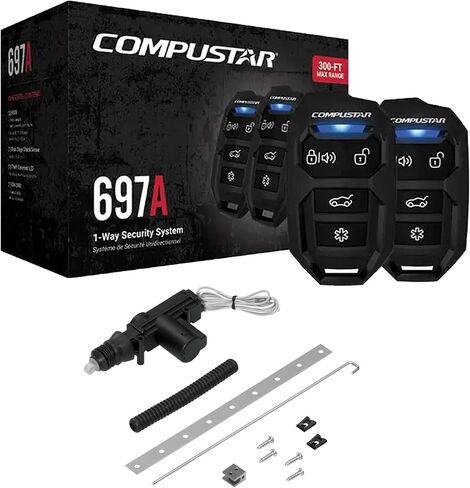 Compustar CS697-A Alarm Keyless Code Alarm Actuator Bundle in Kuwait