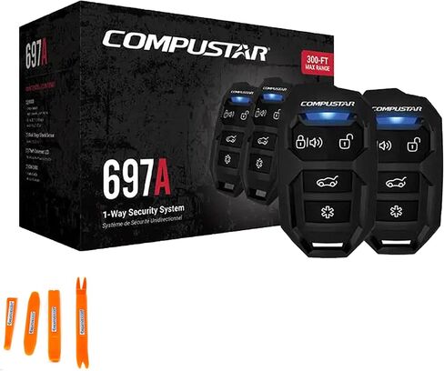 Compustar CS697-A Alarm Keyless Code Alarm Actuator Bundle in Kuwait