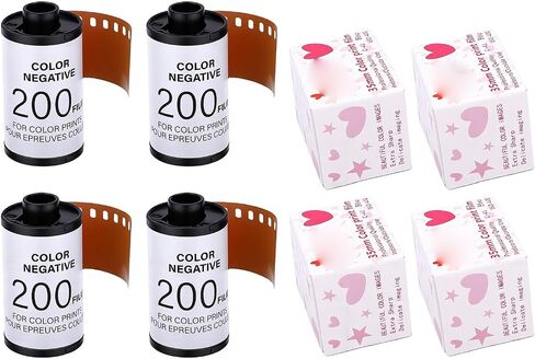 Pomya 35mm Color Film Iso 200 C41 Dx Coded 4 Pack Portrait in Kuwait