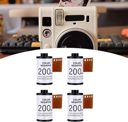 Pomya 35mm Color Film Iso 200 C41 Dx Coded 4 Pack Portrait in Kuwait