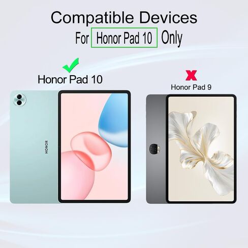 Ibywind for Honor Pad 10 Screen Protector,2 Pack,9H Hardness Tempered Glass with Alignment Frame,Full Coverage,Bubble Free,Fingerprint Unlock,Scratch Resistant in Kuwait