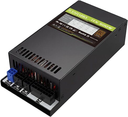 500w 80+ Bronze-Rated Fully Modular Power Supply, mini ITX/Flex ATX / 1U,Featuring Full-Range Active PFC90-264v, mini Servers/NAS/HTPC/and Rack-Mounted PSU in Kuwait