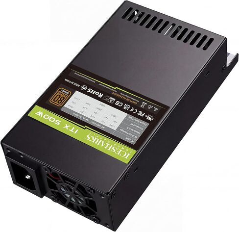 500w 80+ Bronze-Rated Fully Modular Power Supply, mini ITX/Flex ATX / 1U,Featuring Full-Range Active PFC90-264v, mini Servers/NAS/HTPC/and Rack-Mounted PSU in Kuwait