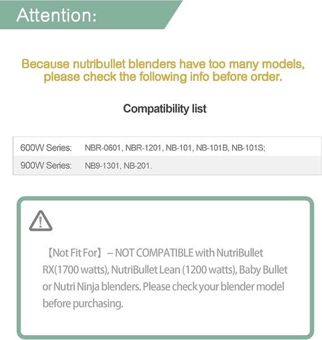 NutriBullet Replacement Parts Extractor Blade Compatible with NutriBullet Blender 600w/900w (Pack of 1, Grey) in Kuwait