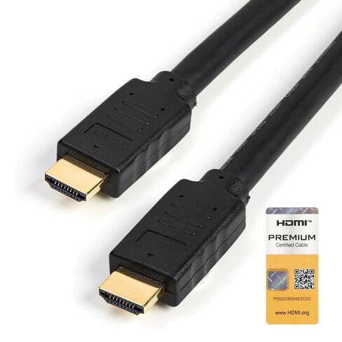 StarTech 15ft Certified HDMI 2.0 Cable with Ethernet, 4K 60Hz, HDR10 in Saudi Arabia
