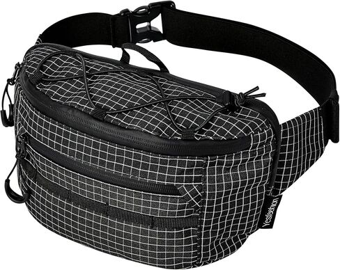 Tactical Fanny Packs for Women Men RFID Blocking Water Resistant Sling Bag in Saudi Arabia