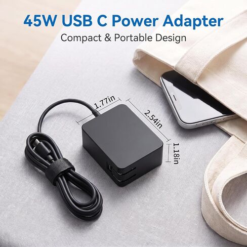 45W USB-C Surface Pro Charger Compatible with Microsoft Surface Pro in Kuwait