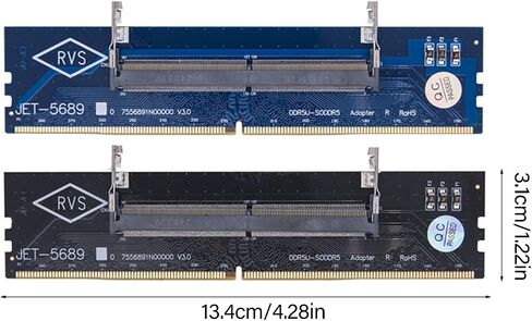 Laptop DDR5 to Desktop PC Adapter Card UDIMM to SO DDR5 Converters DDR5 Laptop SODIMM to Desktop Memory in Kuwait