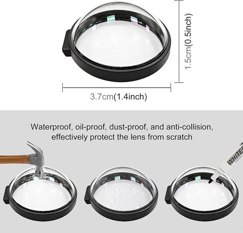 Premium Lens Protective Cover for GoPro MAX2, Front & Rear Cover in Saudi Arabia