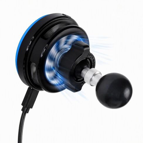 15W Magnetic Wireless Charging Phone Holder Base for RAM Mounts in Kuwait