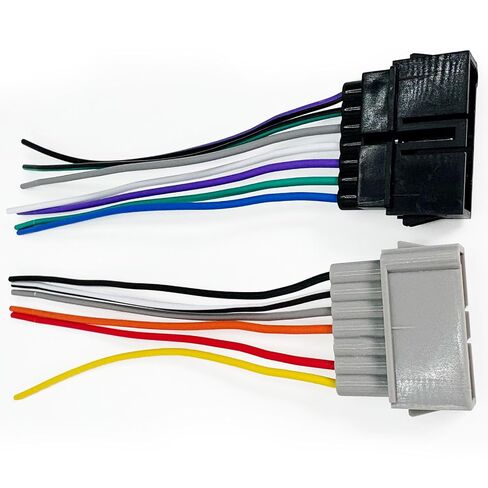 RicoRich 70-1817 Radio Wiring Harness for Jeep 1984-2006, Aftermarket Stereo Installation Adapter in Kuwait